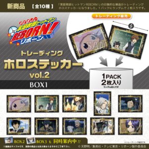 家庭教師ヒットマンREBORN!　トレーディングホロステッカー vol.2　BOX1